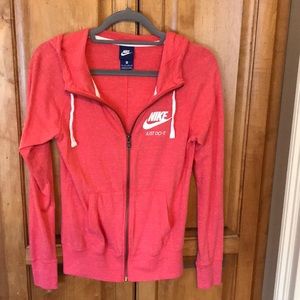 Nike Sportswear Full-Zip Hoodie-Coral/orange/pink